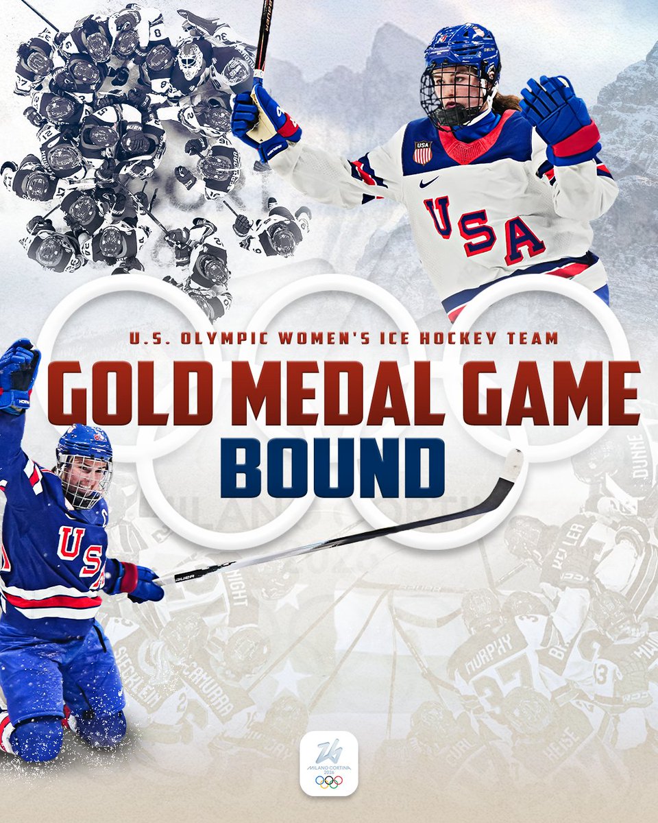 usahockey's tweet image. GOING FOR GOLD 🇺🇸🦅 #WinterOlympics