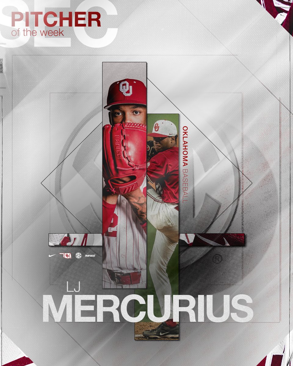 SEC Co-Pitcher of the Week 🏅 » <a href="/LjMercurius/">Leighton Mercurius (LJ)</a>