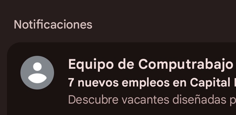 ya me llegó el mail