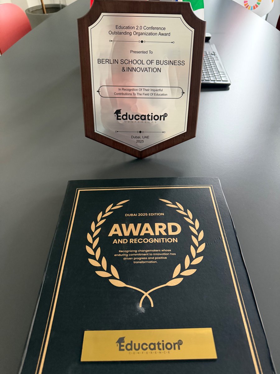 Another milestone for BSBI: the "Outstanding Organisation Award" in recognition of our impactful contributions to the field of education (conferred during the Education 2.0 Conference in Dubai).