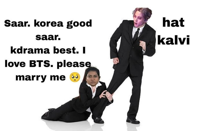 Feinnn18's tweet photo. @Ne0n1LAaArMY0T7 @VikramAadtiyaYT @izumiyaiu @GopeshKhetan Flexing over creatures who don’t even know they exist peak unemployment, man. What’s your identity, other than defending your Korean masters https://t.co/BQqJlnYlyh