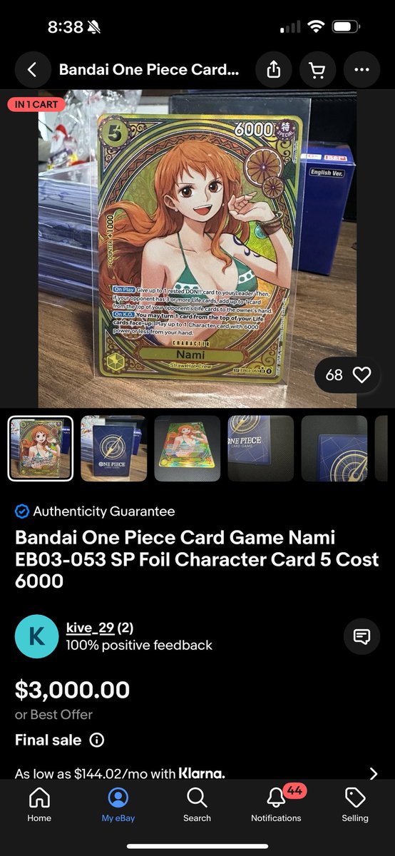 Los precios de EB03 pintan curiosos