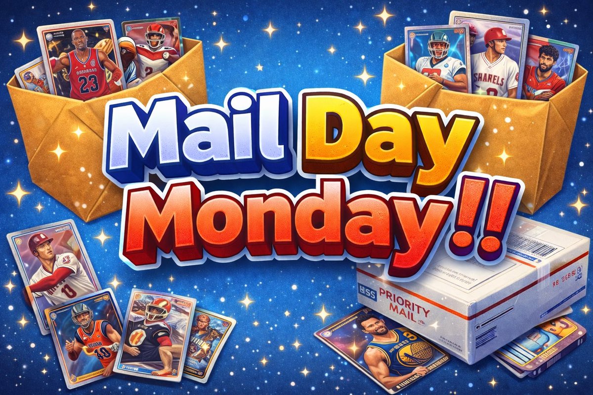 Mail Day Monday‼️

Show off any new cards you got in the mail the last couple days!

<a href="/CardPurchaser/">Card Purchaser</a> 

#mailday #sportscards