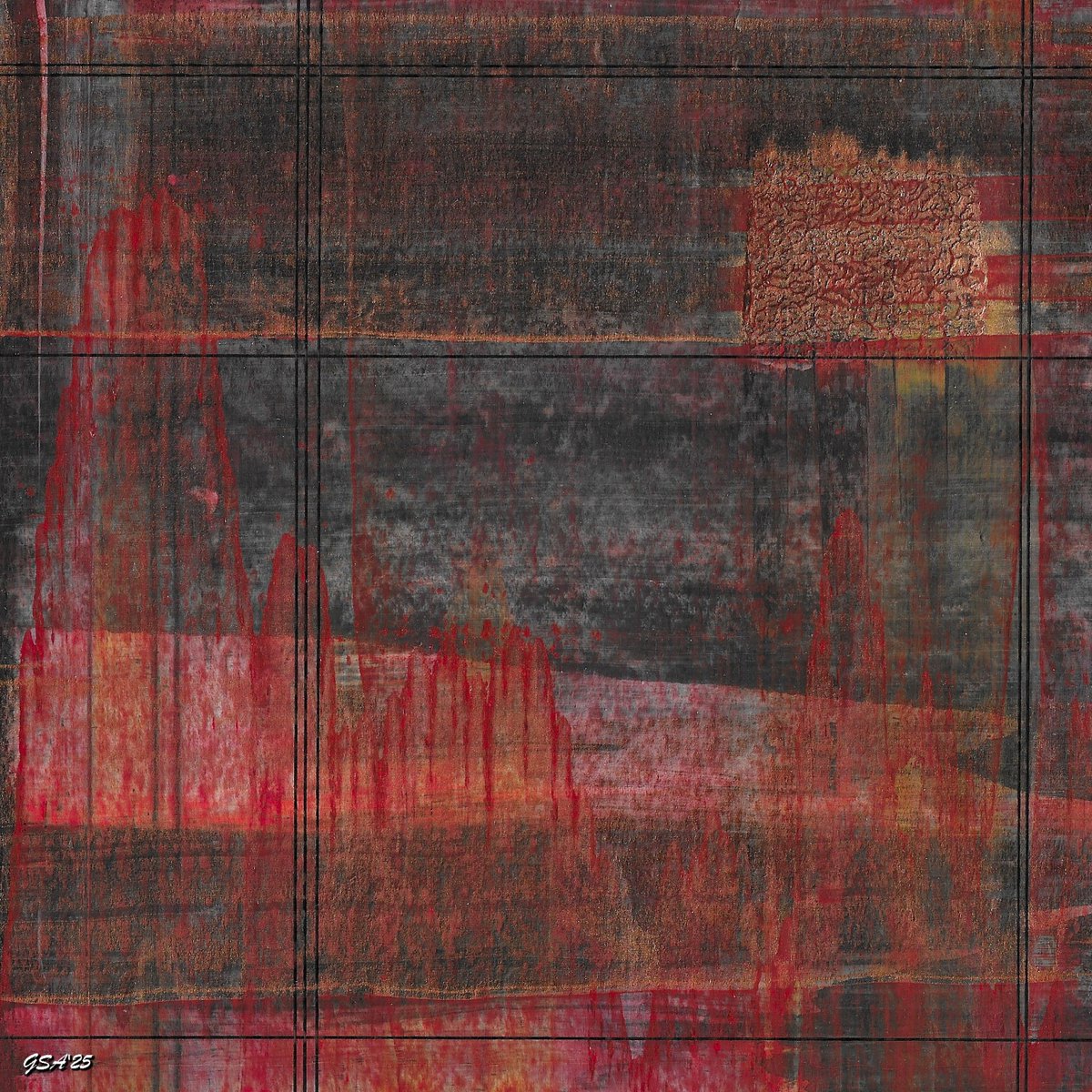 GrahamSeamanArt's tweet photo. RED PEAKS… Thoughtful art-prints for the right office space. Does it fit in yours? #abstractart #acrylicart #interiordesign https://t.co/2VjQ8etTwE https://t.co/rfGaLE48U5