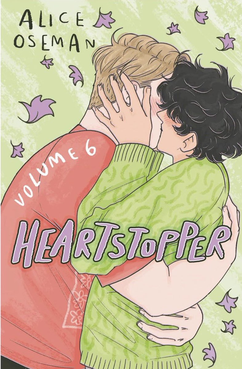 springtopper's tweet photo. A CAPA DO VL 6 DE HEARTSTOPPER 😭😭😭😭 COISA MAIS LINDA MDS OBGD POR ISSO ALICE OSEMAN https://t.co/eivg3F98be