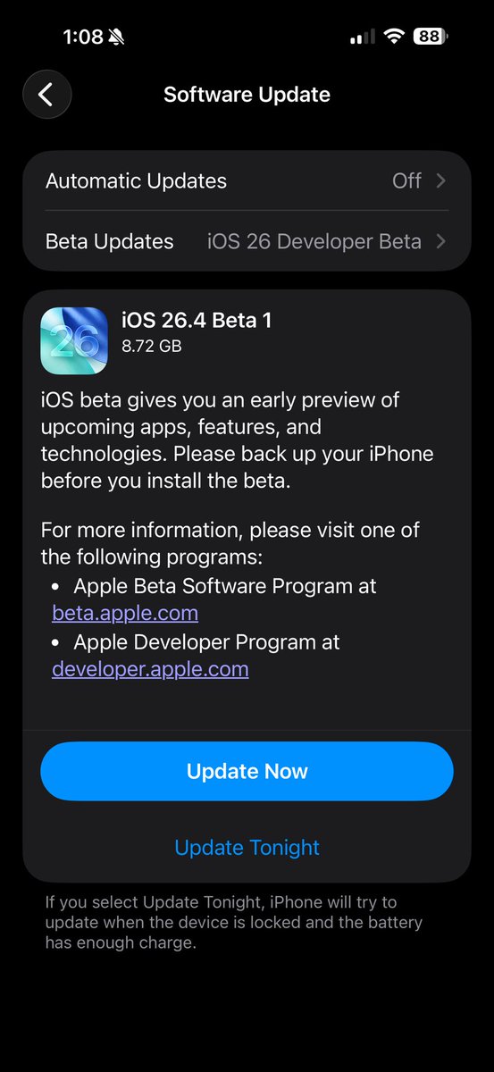 iOS 26.4 Beta 1 is Out!