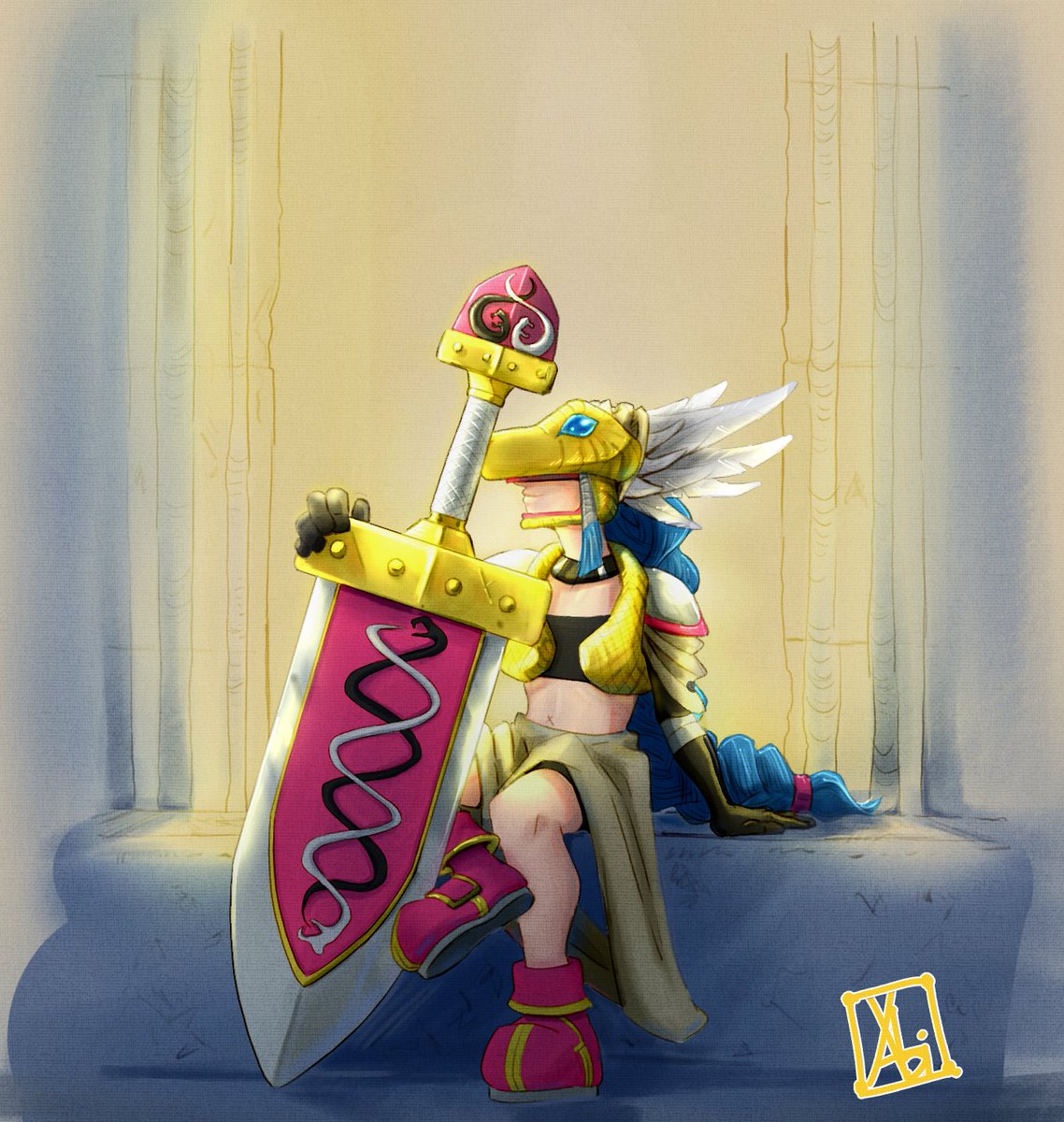 Minervamon
#Digimon #デジモン #OlymposXII