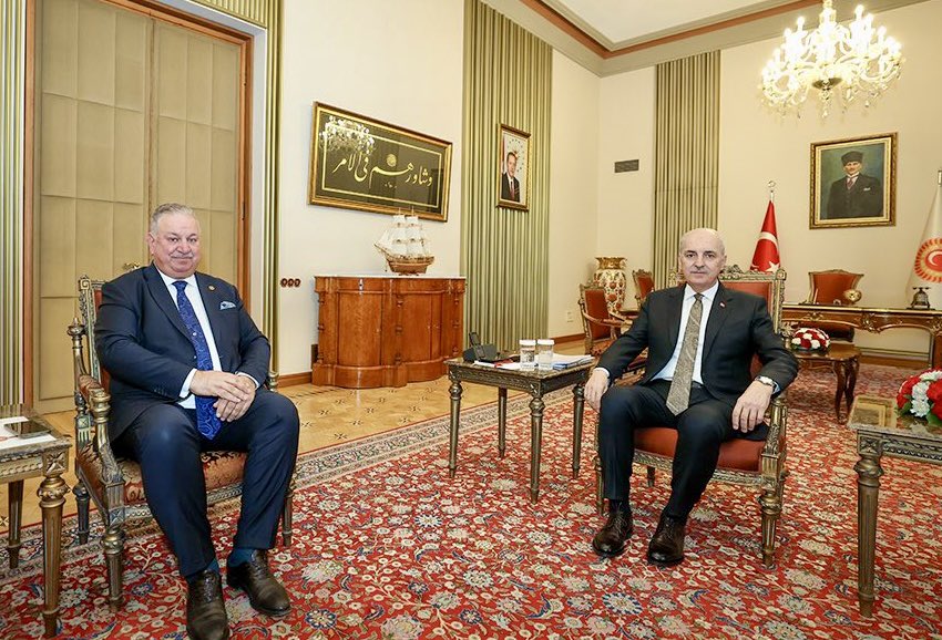 Genel Başkan Yardımcımız ve İstanbul Milletvekilimiz Doğan Bekin, Millî Dayanışma, Kardeşlik ve Demokrasi Komisyonu’nun raporlama çalışmaları kapsamında Türkiye Büyük Millet Meclisi Başkanı Numan Kurtulmuş’un daveti üzerine Türkiye Büyük Millet Meclisi’nde görüşme gerçekleştirdi.