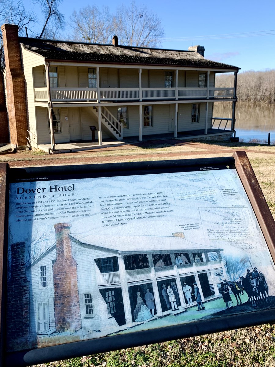 liz_july4th's tweet photo. The site that Ulysses S. Grant met with Confederate General Simon B. Buckner in #Dover #Tennessee #UnionVictory #Surrender ๐๐ https://t.co/D6AFwRc76k