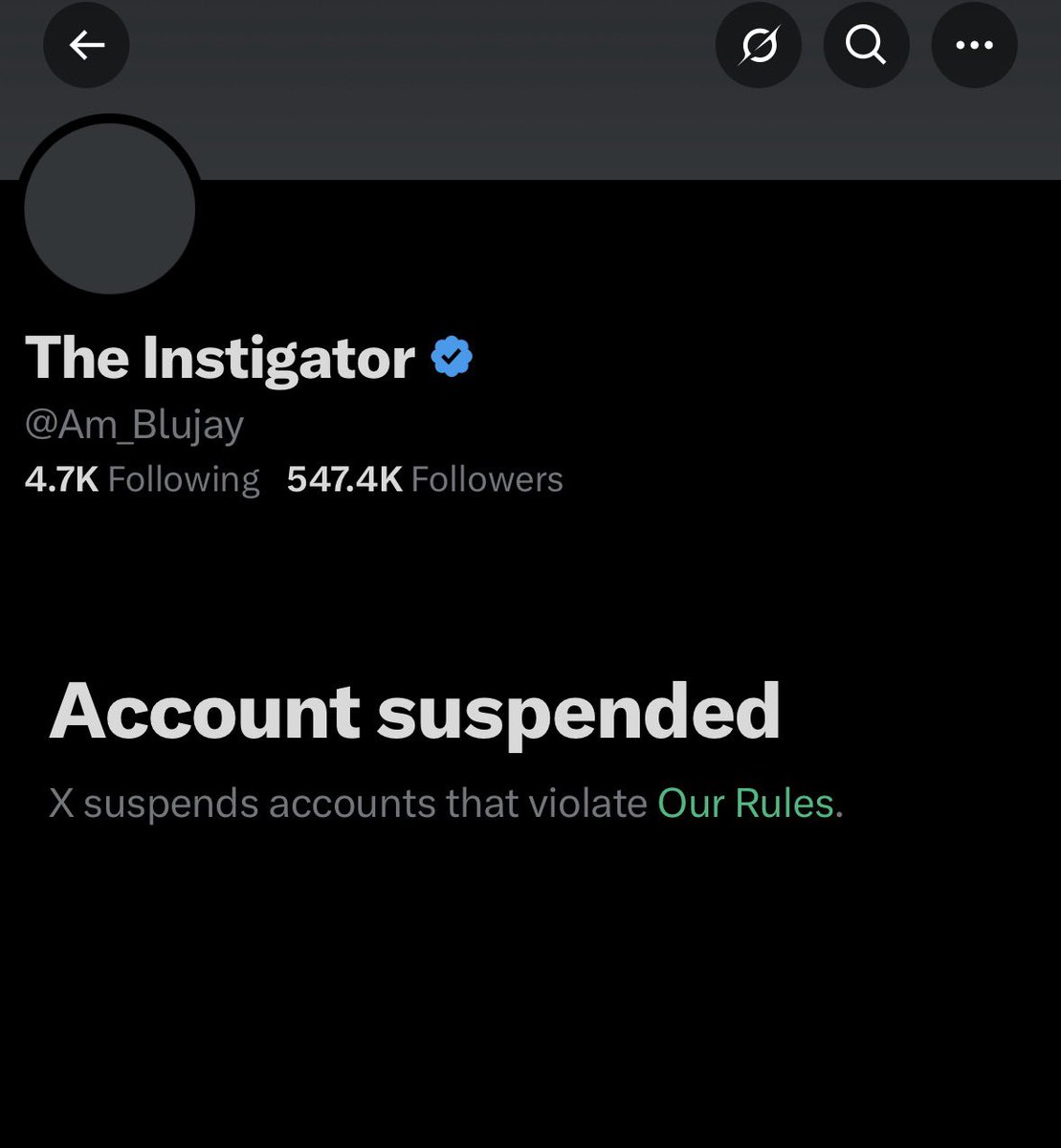 Algorithms is running against accounts with huge reactions