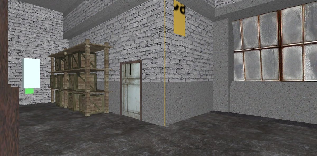 July 2005 Cod2 version of mp_railyard  , really strange layout they were going with for a bit ( this only shows the brushes as the terrain is in a different file to reduce file size) #CallofDuty