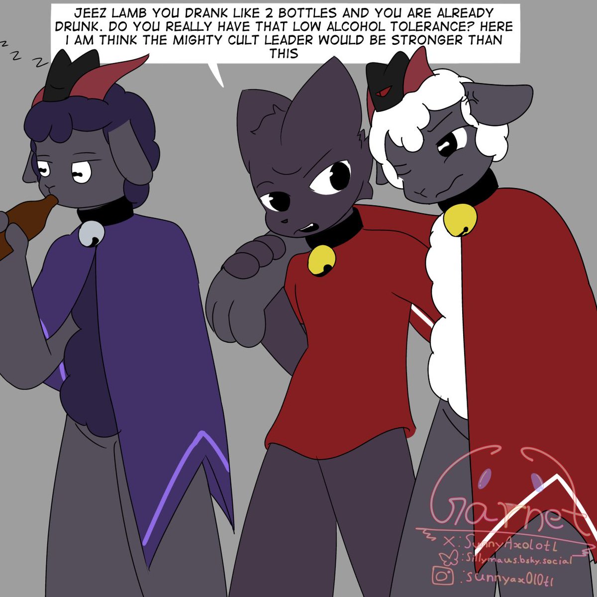 lambert might be drunk 4/5 #CultoftheLamb