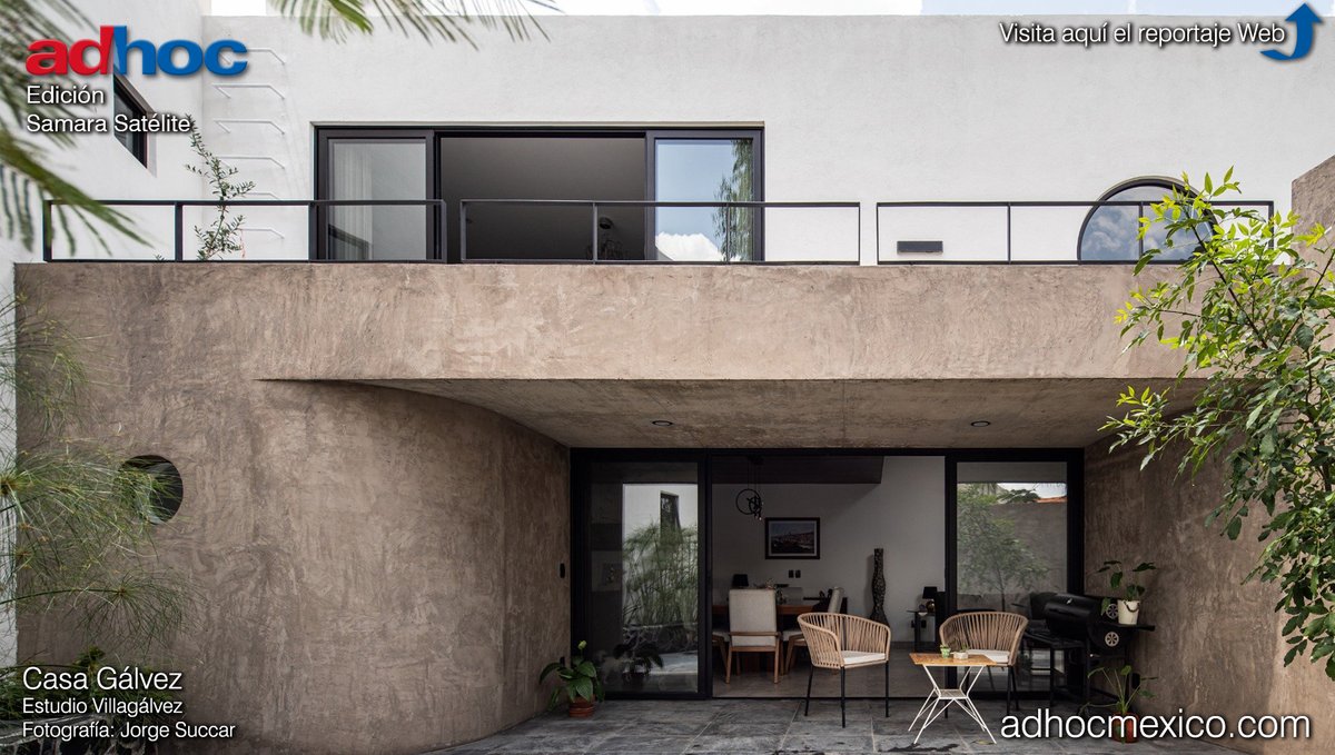 CASA GÁLVEZ
ESTUDIO VILLAGÁLVEZ

Edición
Samara Satélite

adhocmexico.com/25/Edicion-Sam…

adhocmexico.com

En un predio que, pese a la densidad de su contexto, crea un ambiente único.

#adhoc #adhoc_magazine #adhoc_mexico #arquitectura