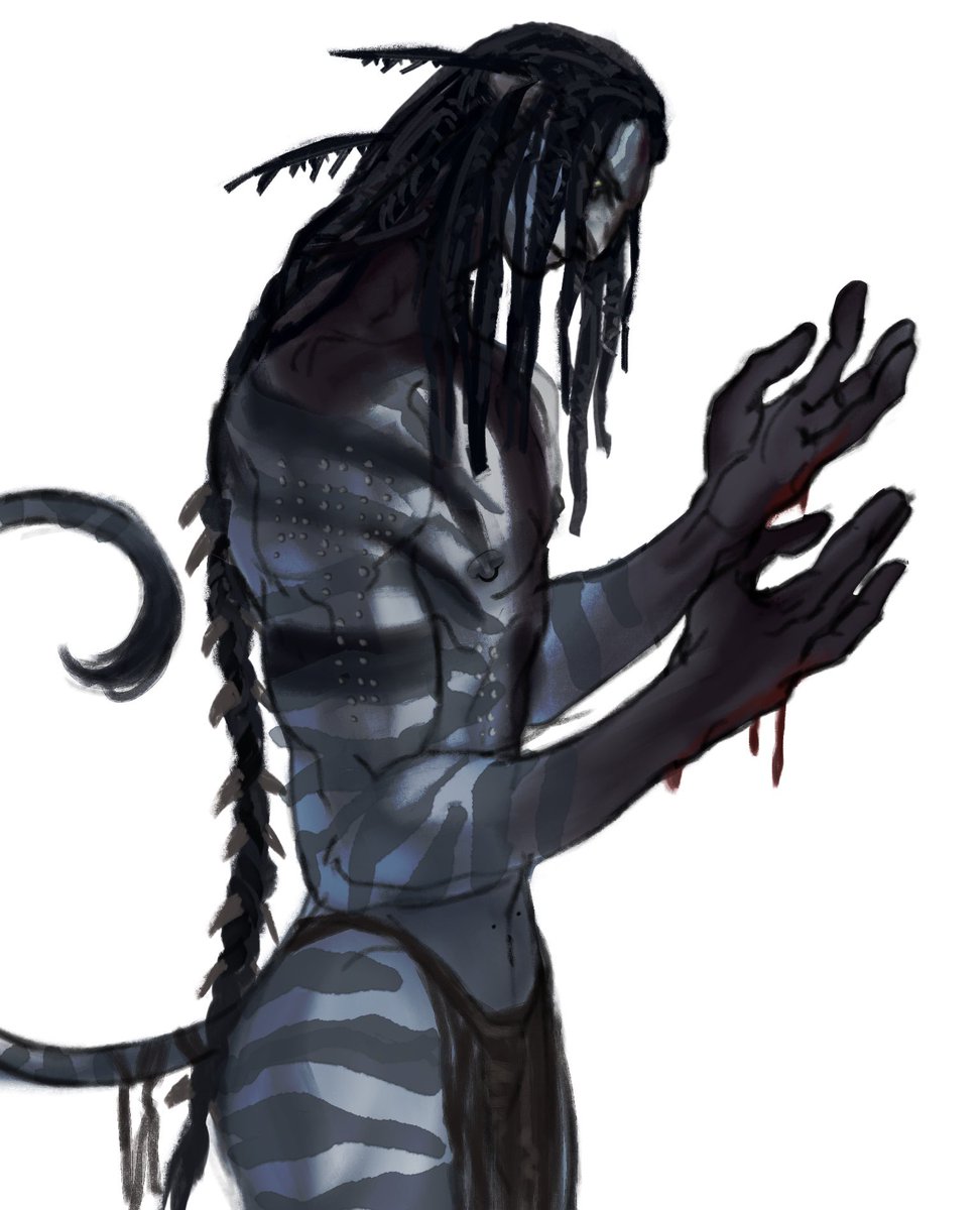 “Cut your fingers to look more Na'vi”

#JakeSully 
#afaa