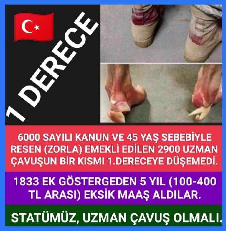 @Den16467976Omer <a href="/RTErdogan/">Recep Tayyip Erdoğan</a> <a href="/memetsimsek/">Mehmet Simsek</a> <a href="/tcsavunma/">T.C. Millî Savunma Bakanlığı</a> <a href="/TC_icisleri/">T.C. İçişleri Bakanlığı</a> 
<a href="/millisavunma/">Milli Savunma</a> <a href="/alitilkici38/">Ali Tilkici 🇹🇷</a> <a href="/TEMUD_2024/">Türkiye Emekli Uzman Erbaşlar Derneği (TEMUD)</a> 
#UzmanÇavuşlar #UzmanÇavuş