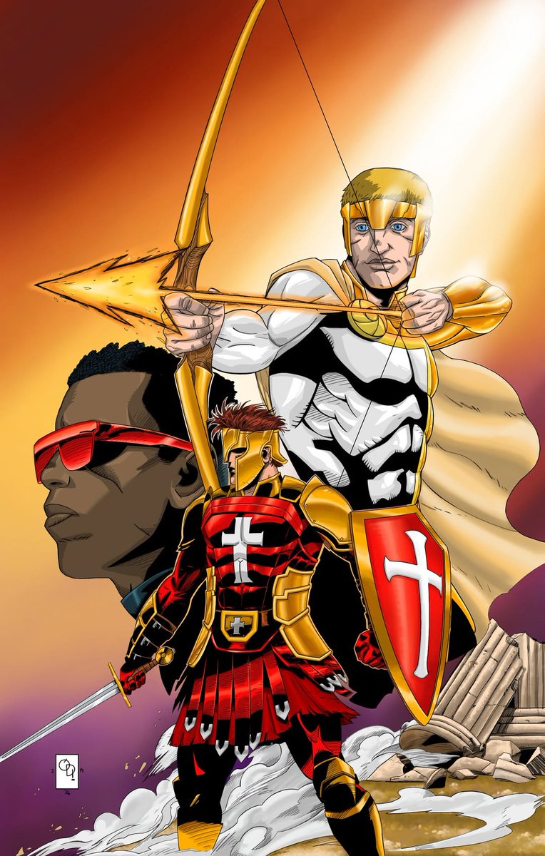 Grok! Comics. The world still needs heroes! tweet media