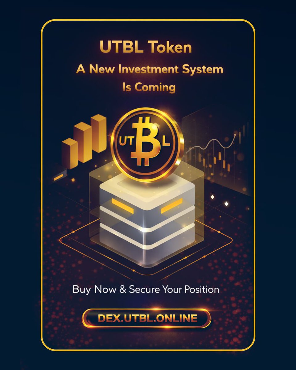 UTBLcoin's tweet photo. 🚀💎 A New Investment System Is Coming with UTBL

The future of decentralized investing is evolving.
Secure your position early and be part of the next financial innovation.
👉 Connect your wallet &amp; buy now:
https://t.co/SGrc9KTAgQ https://t.co/InNdQBaw4F