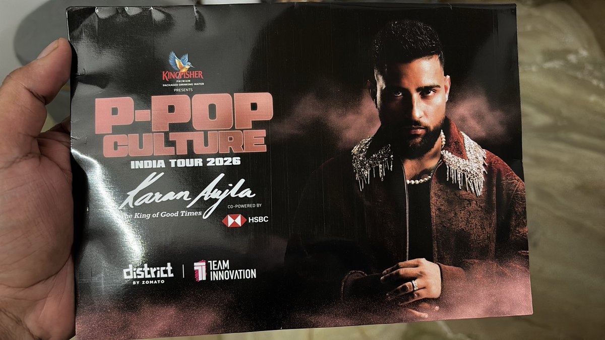 GroverHars24750's tweet photo. Karan Aujla
Delhi 28th Feb show tickets for sale.
Authentic post.
#karanaujla @district_india @zomato 

Left with two tickets. 
#delhi #sodelhi #JLNstadium

Pls DM! https://t.co/ZVulxWtxEa