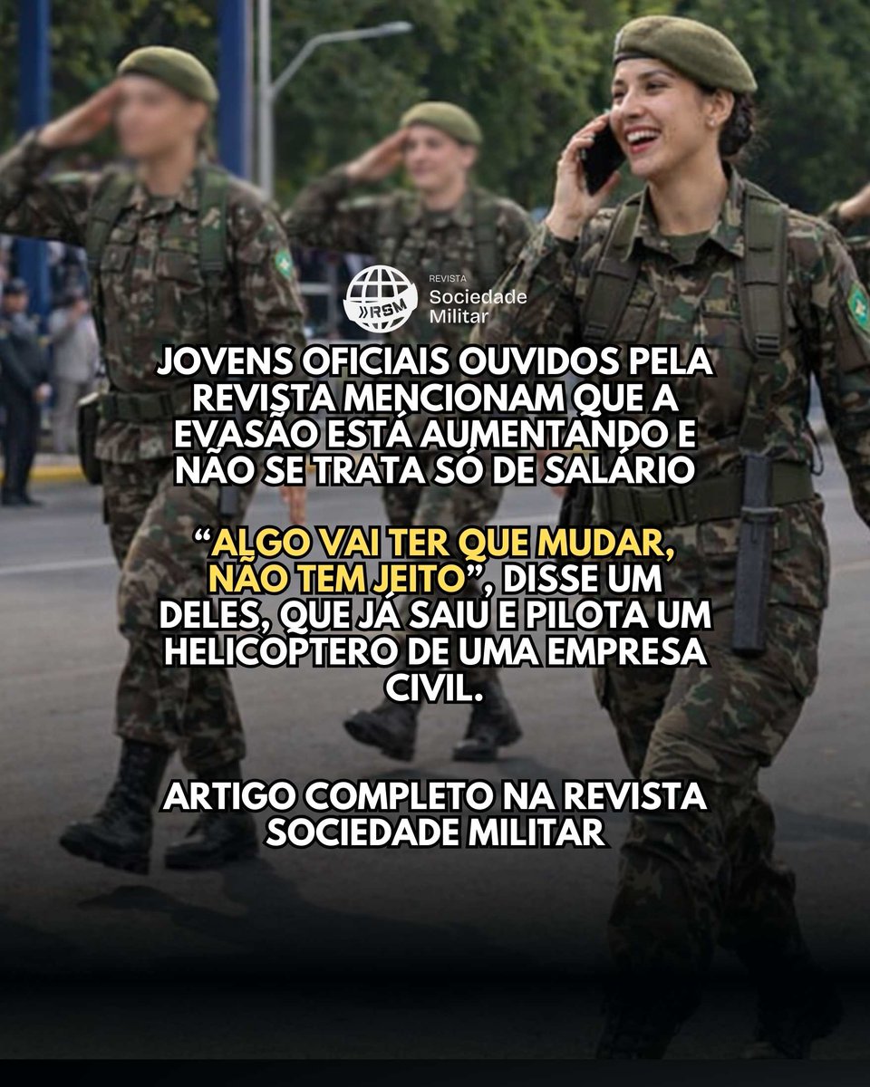 Revista Sociedade Militar tweet media