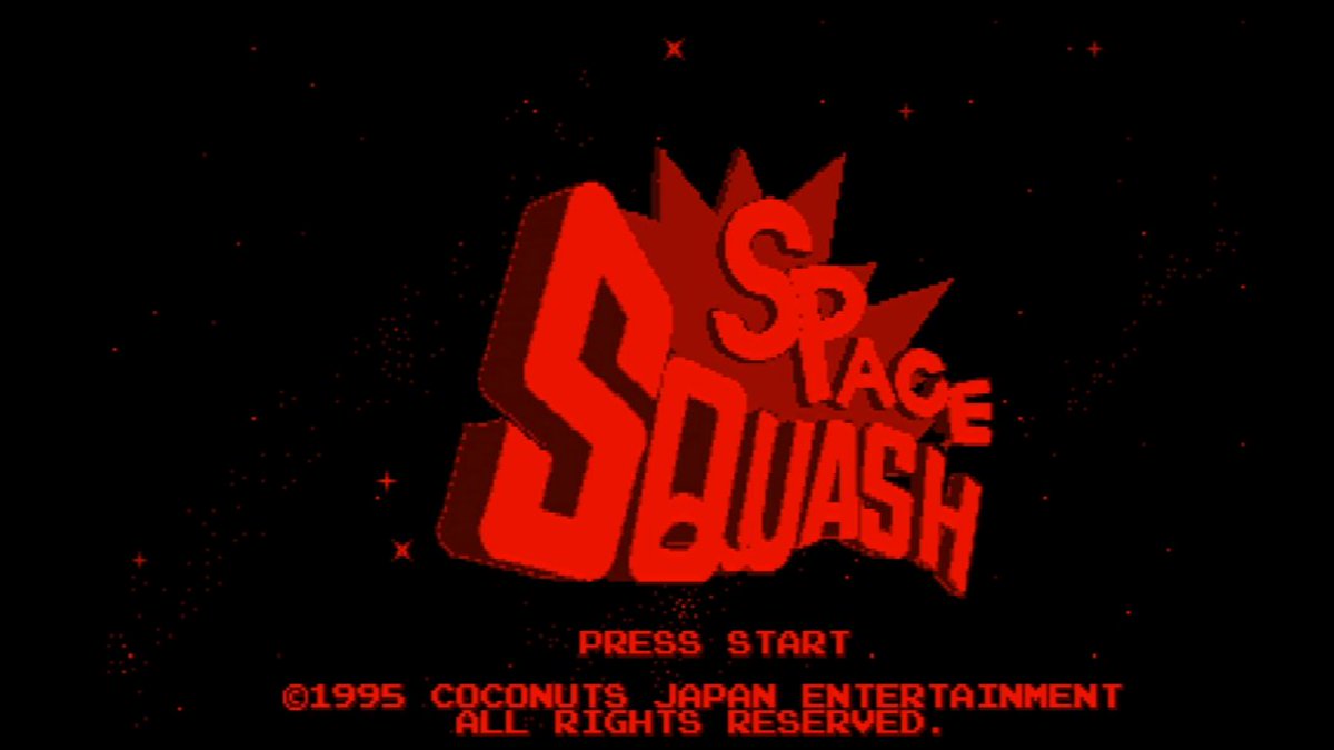 sirhcman's tweet photo. Didn't make it through Space Squash as I planned (we died to the final boss on our final continue). 😭 I guess we'll do Sunday Night Space Squash until we beat the game! #virtualboy #realhardware https://t.co/kM55AGvEs7