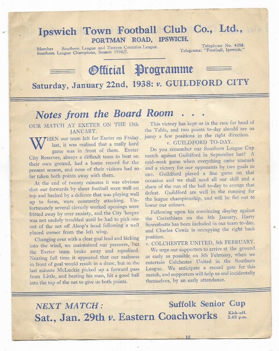 Footy Programmes tweet media