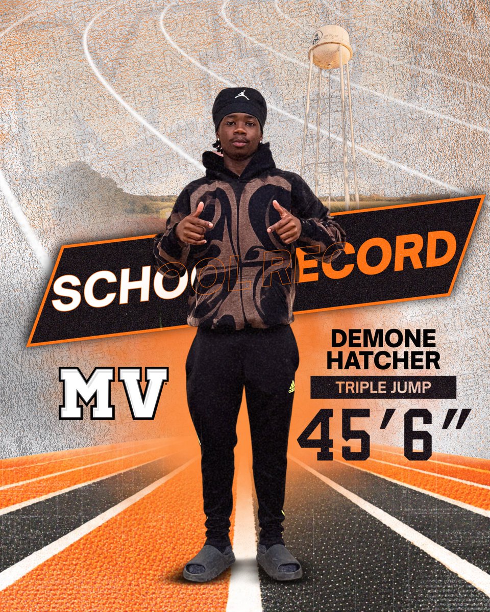 DemoneHatxher's tweet photo. SCHOOL RECORD!!! 45’6 Triple jump 
Medina Valley Highschool class of 2026
@ab02ss @mattmedley23 @TXStateTrack @MVpantherTrack @LSUTrackField @PVAMUPanthersTF @JUMPSmartTexas @UTSATrackXC @TexasTechTF https://t.co/Ho8mTrKcb3