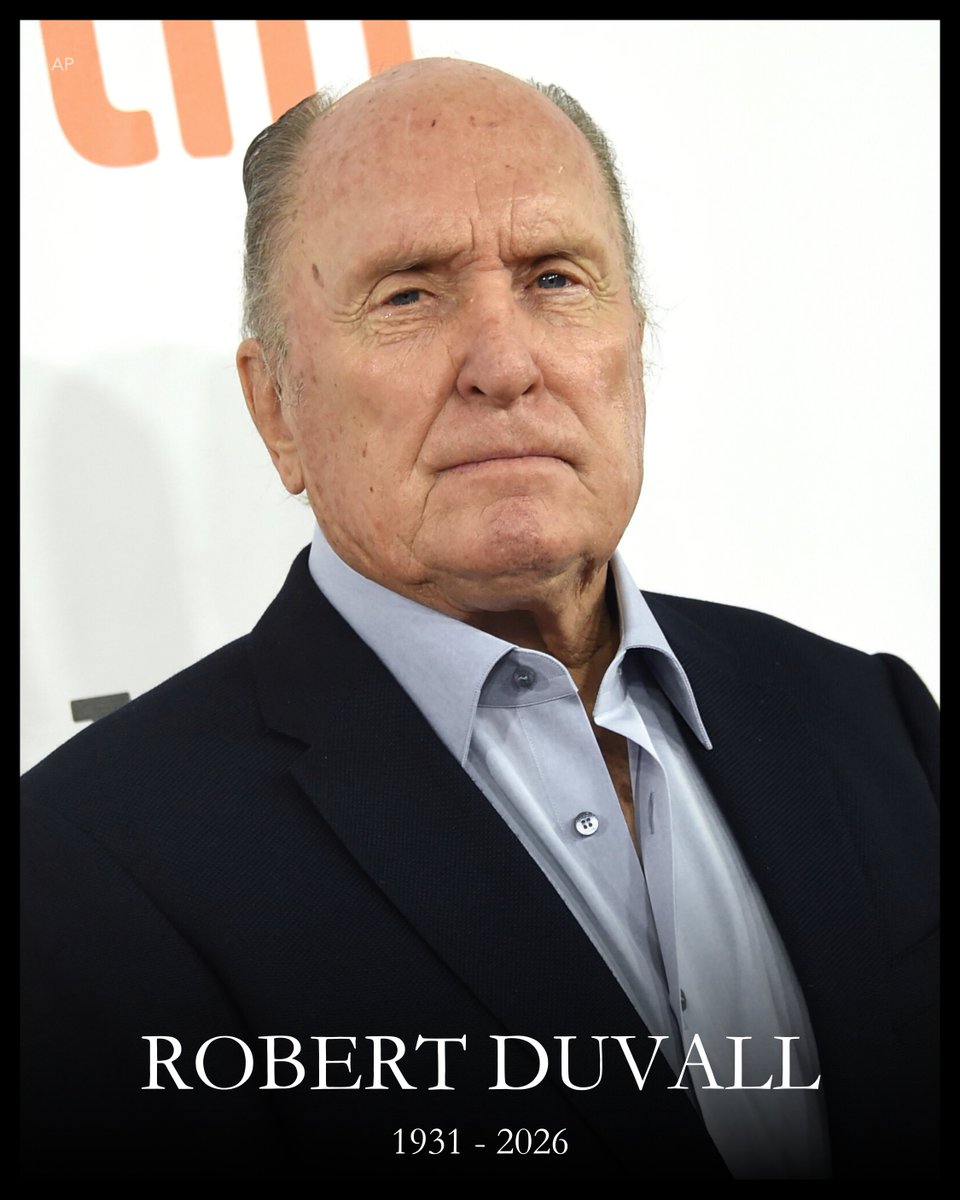 #BreakingNews: Legendary actor and director Robert Duvall has passed away. He was 95 years old. Full Story: tinyurl.com/4h378b8m