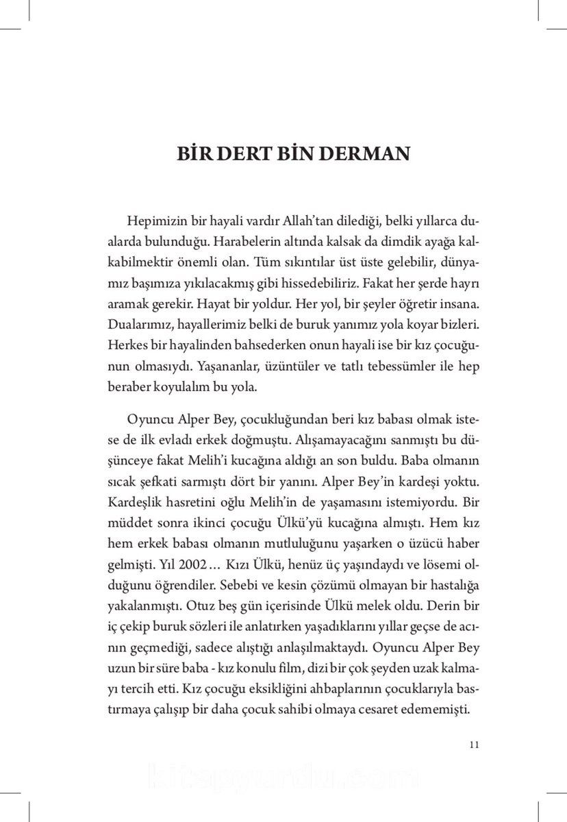 Hayattan Yansıyanlar Kitabımızdan