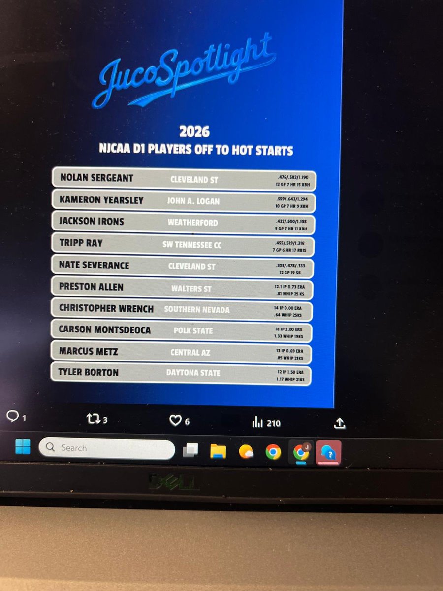 2025 Ft. Lauderdale Hook Nate Severance off to a great start. <a href="/SFCBL_Official/">South Florida Collegiate Baseball League</a> <a href="/SeveranceNate/">Nate Severance</a>