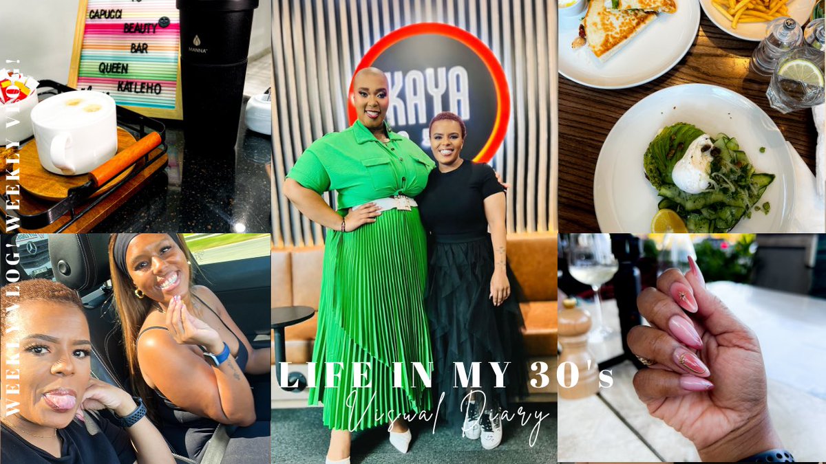 JustKatleho's tweet photo. **NEW VIDEO ALERT** 🚨‼️🔔
**NEW VIDEO ALERT** 🚨‼️🔔
#LifeInMy30s Spend a a few days with me! Kaya FM conversation in talk with Andy, spending time with my girl, lunching and day to day life & more! 😘
https://t.co/Fjk0csY7oW https://t.co/9BFsf5ZlDZ