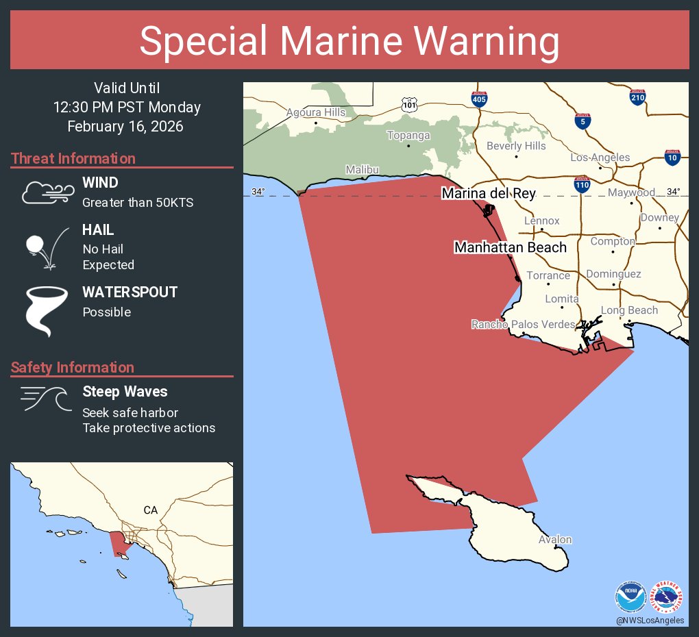 NWS Los Angeles tweet media