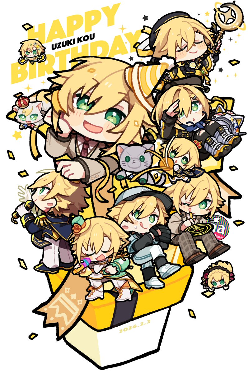 卯月コウ生誕祭2026 #絵画コウ