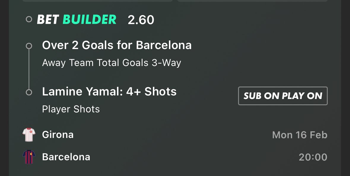 RobinH00DTips's tweet photo. ⚽️🔥🎯 GIRONA V BARCELONA LOCK

Yamal has 5,7,5 in his last 3 Head to head, and has hit this in 16/19 games against bottom 10 defences

Barca have scored 2,4,4 in last 3 Head to head, and have scored the most away goals in the league.

Big Derby, Barca need to bounce back

LOCK🔐 https://t.co/P9uiMRI2Tr
