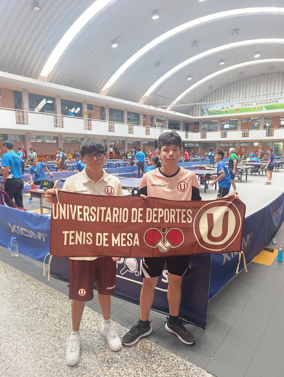 El tenis de mesa sigue su competencia hoy lunes en el Open Juan XXIII y dale U en todas sus disciplinas