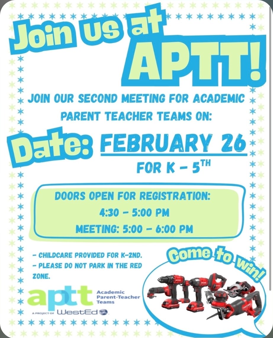 Youens_Gators's tweet photo. Join us for our 3rd APTT Meeting on Feb. 26th, 2026 5:00 p.m.  to 6:00 p.m.  Registration for your child  starts at 4:30 p.m. 
https://t.co/4LKbt1Qjv7 https://t.co/6iOQLxoLYR