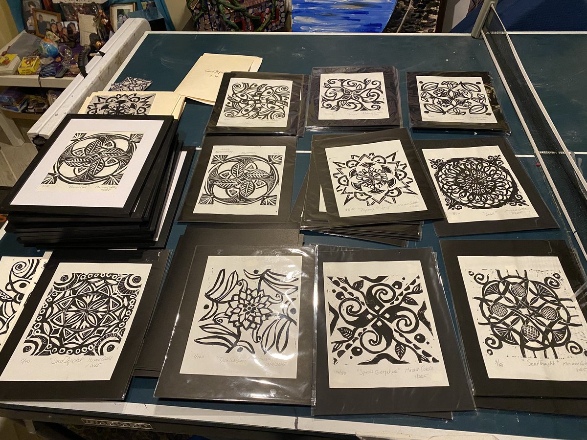 Getting ready for Green Spring Gardens show! Reception : Sunday March 15 1-3pm . Selling a set all 10 prints in the show for $175 for the set. Decorate your healing space or meditation room with these nature-inspired cycle prints.