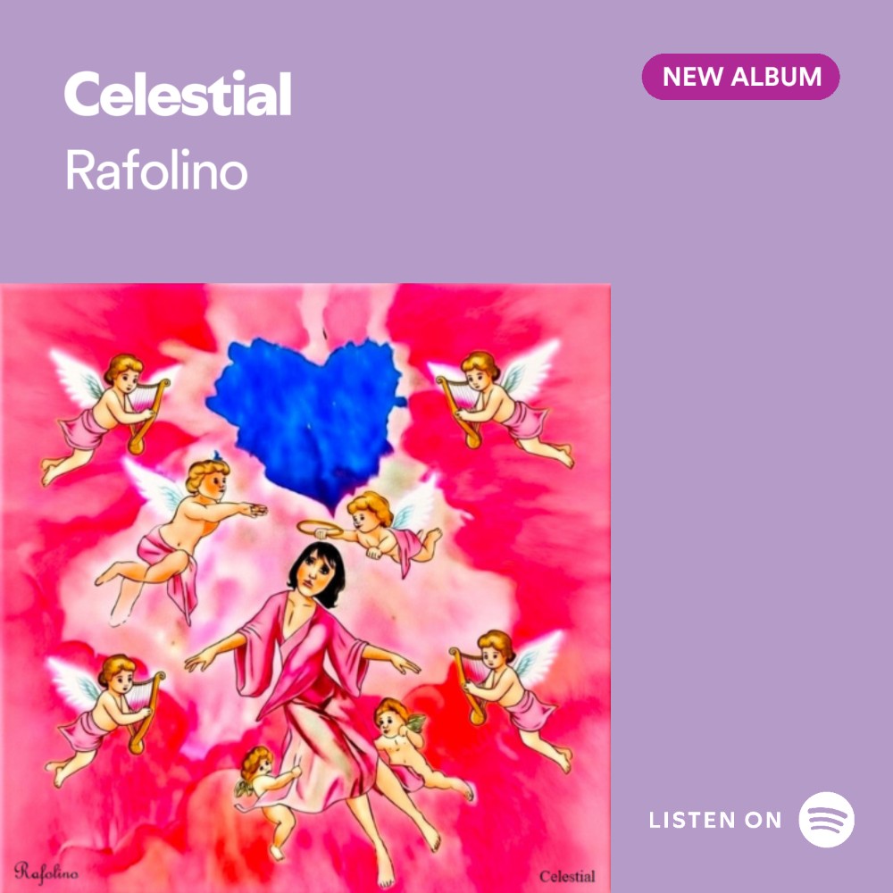 Rafolinostar's tweet photo. My second album, featuring lo-fi music, is being released. Titled "CELESTIAL," it's already available on music platforms, with 11 songs. 
🎶🎺🎹🎸🎻🎷🖍️🎨🖌️👼🏿🌈
This is my second lo-fi album.
#Rafolino #music #lofi #CELESTIAL #chillout https://t.co/VrhNEvdD2g