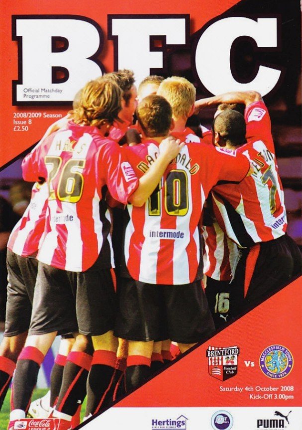 Not that long since Brentford and Macclesfield were meeting in League 2...