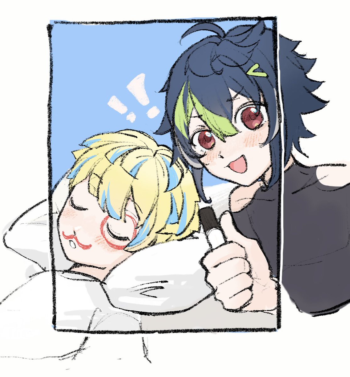 ⭕️#まな板にマナ居た #絵ライぞ伊波