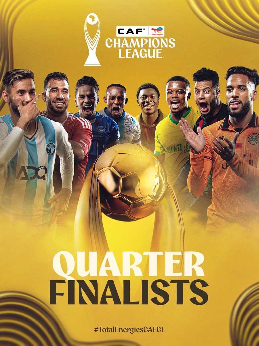 Final 8. The real show starts now. ✨

#TotalEnergiesCAFCL
