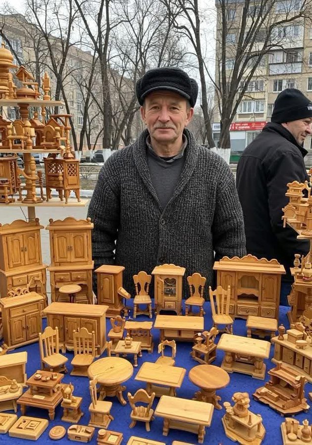TamgaSanat's tweet photo. Minyatür ahşap mobilyalar yapan bir zanaatkâr https://t.co/UKegfLevyE