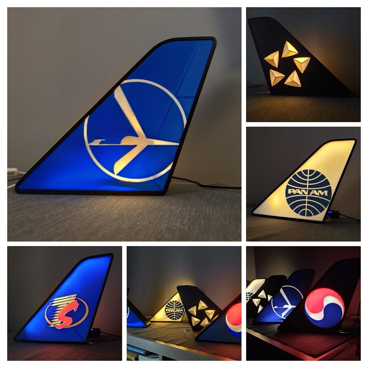 Téměř hotovo, nicméně už možno objednávat! Děkujeme za nápad od jednoho našeho věrného zákazníka. Letecká lampa ve tvaru SOP s logem letecké společnosti. Logo vyrobíme na vaše přání (v ceně). #MEDVJEDstore #3DPrinting #aviation #letectvi medvjed.store/letecka-lampa/