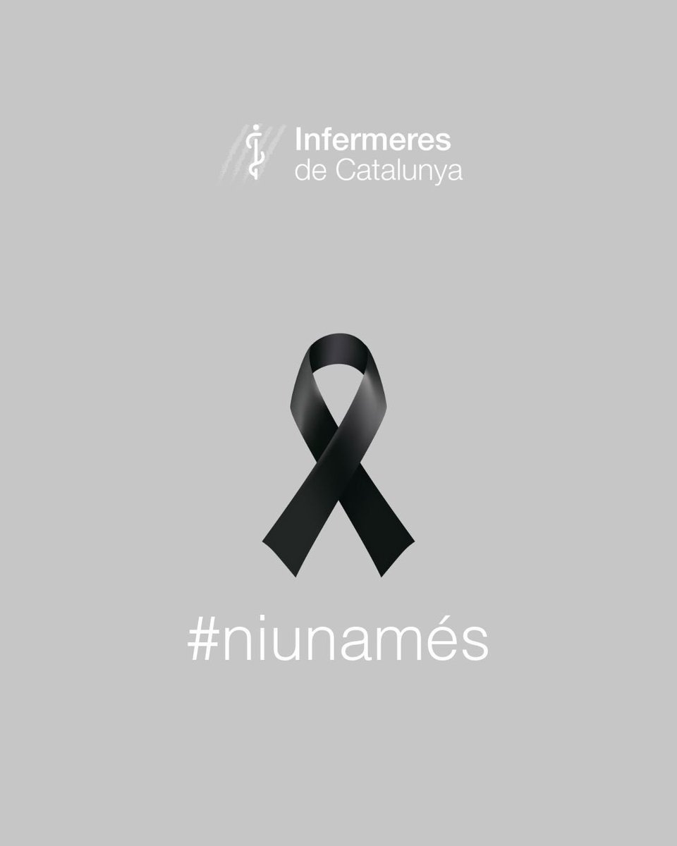 Infermeres de Catalunya expressem la nostra ràbia i condemna absoluta davant l’assassinat masclista d’una companya infermera al seu lloc de treball.

Ens neguem a normalitzar que els centres sanitaris no siguin espais segurs. Exigim mesures immediates, protecció real i