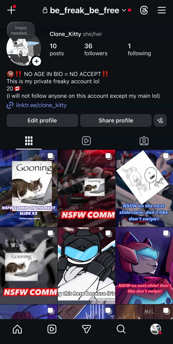 CloneKittyFreak's tweet photo. New post on my insta freaky account! MUST HAVE 18+ or ‘Adult’ IN BIO FOR ME TO ACCEPT FOLLOW REQUEST (My man is @ clone_kitty on insta)
#valveplug https://t.co/j8UHhUzgaF