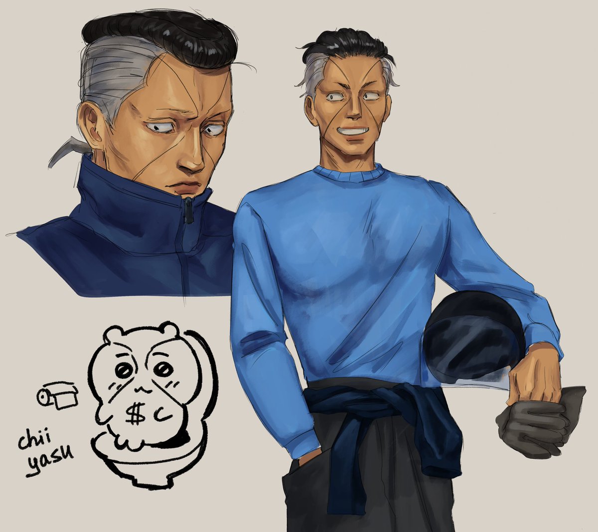 💲💲💲
#JJBA #Okuyasu