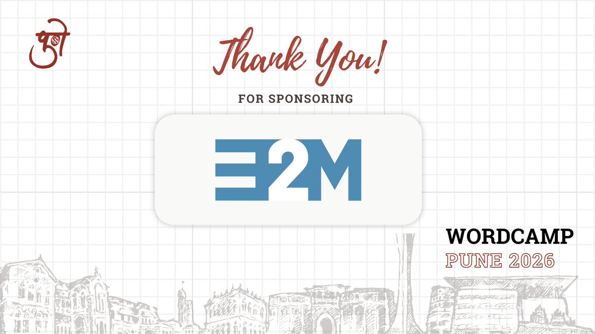 WordPress and Pune tweet media