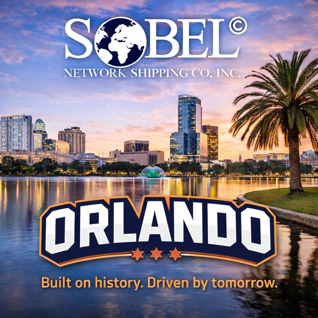 🌴 Sobel in Orlando

Strategically positioned in the heart of Central Florida, our Orlando presence strengthens our ability to deliver responsive, reliable logistics solutions across the region and beyond.

From air to multimodal coordination, the Orlando office plays a key role
