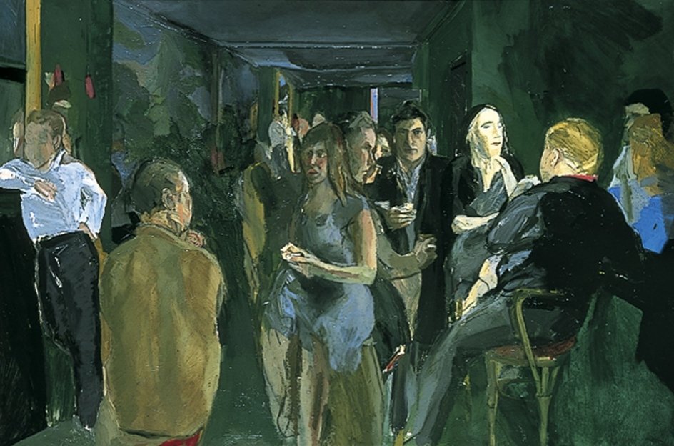 'Colony Room I (The Colony Room)' (1962) by Michael Andrews

(Pallant House Gallery)