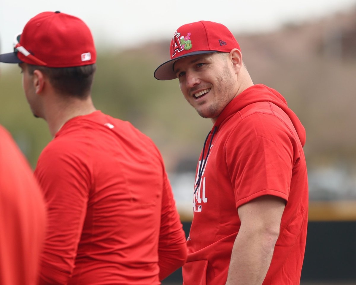 Smiling because we're another day closer to baseball ⚾️