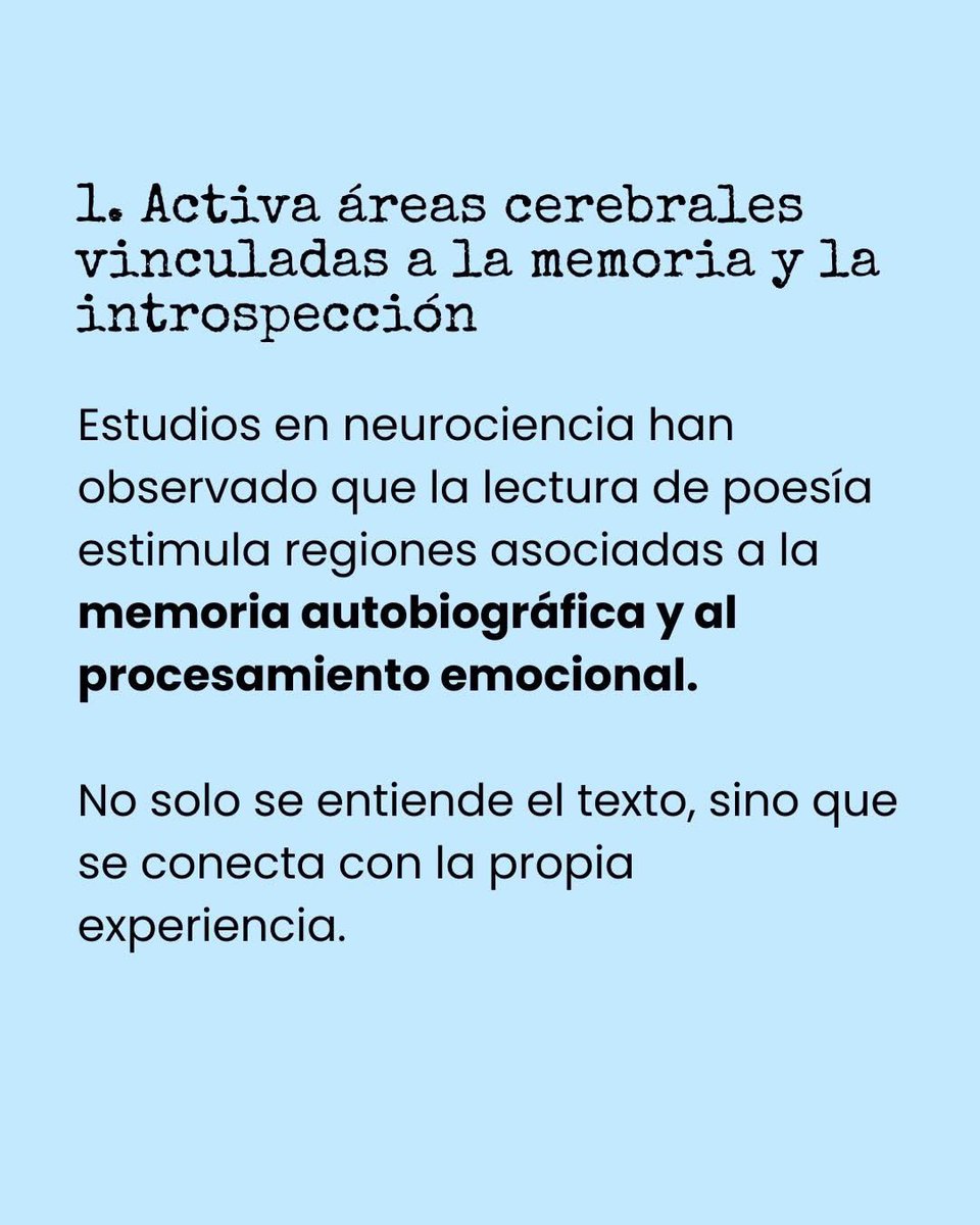 🔥Desde la psicología cognitiva se afirma que la lectura de lenguaje figurado activa redes neuronales asociadas a la memoria autobiográfica, la introspección y el procesamiento emocional profundo.